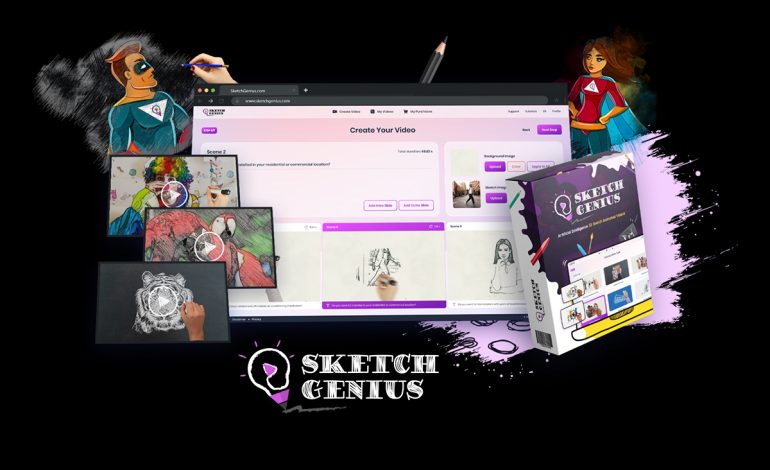  Sketch Genius: AI videosoftware voor schetsen en tekeningen