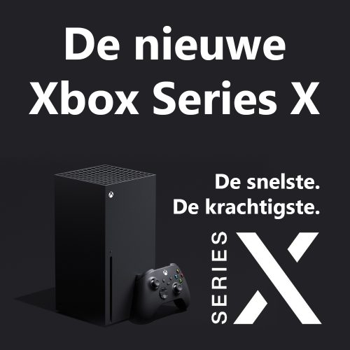 De nieuwe Xbox Series X. De snelste. De krachtigste.